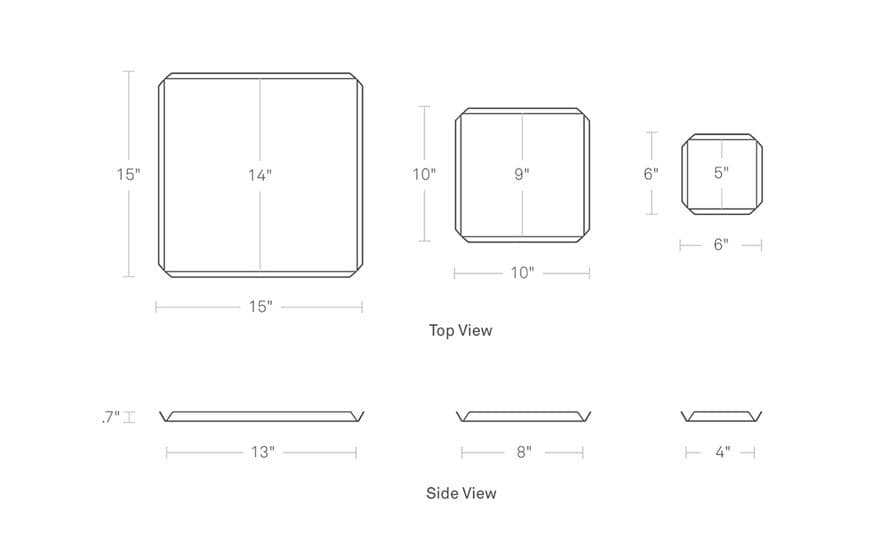 100% trays