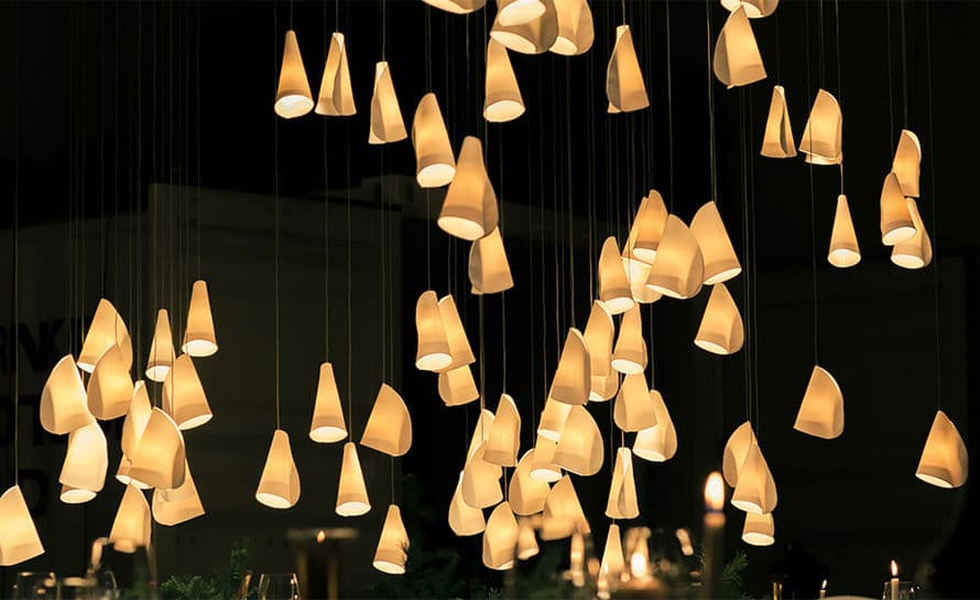 bocci 21.3 three pendant chandelier