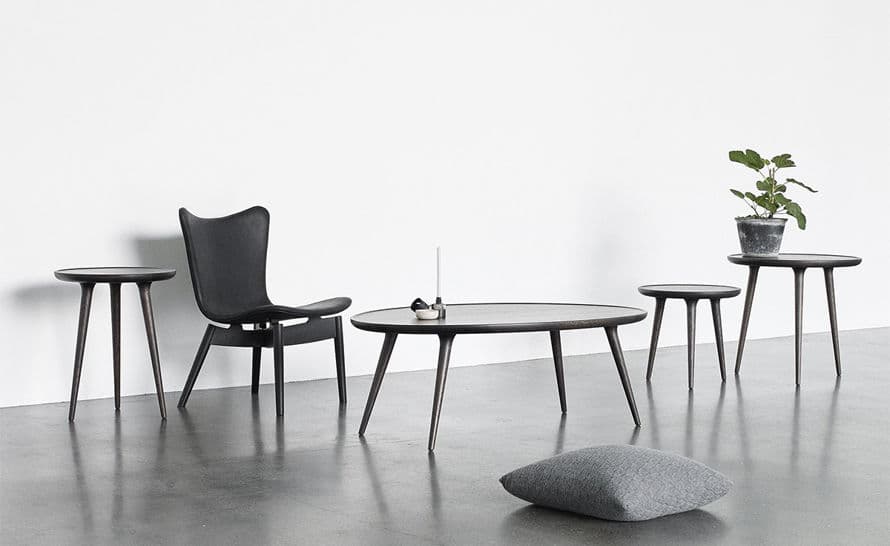 accent oval lounge table