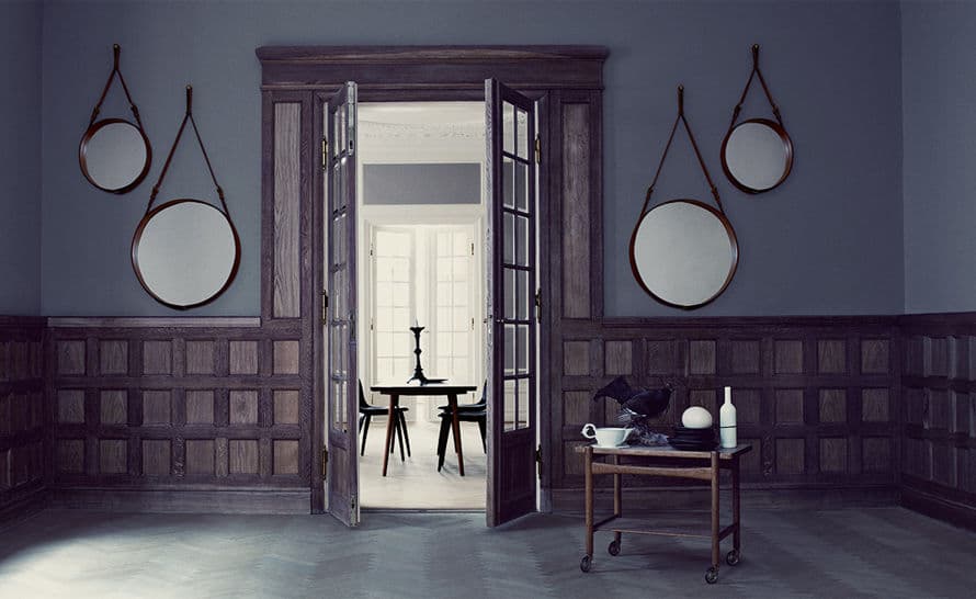 adnet circulaire wall mirror