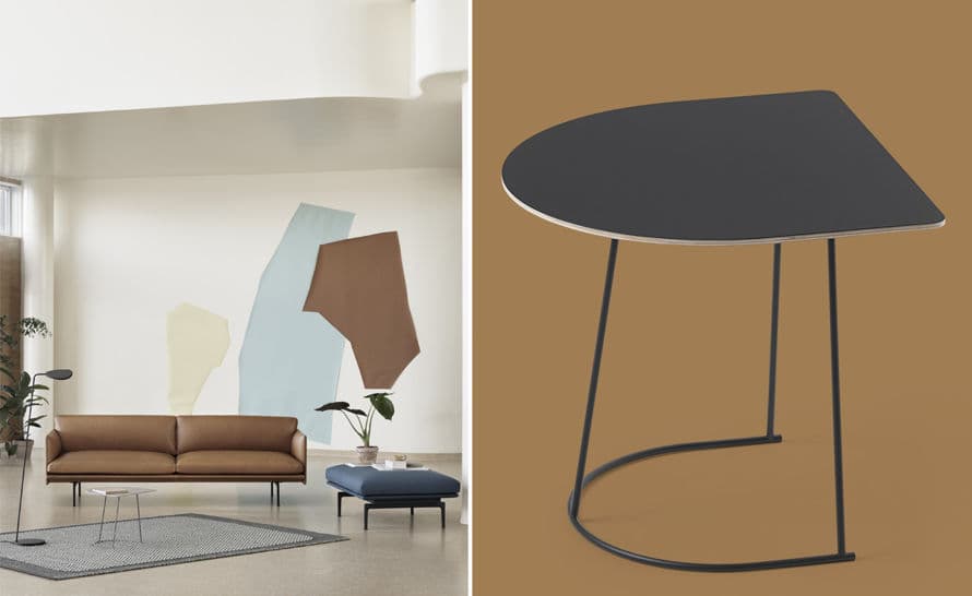 airy half size coffee table