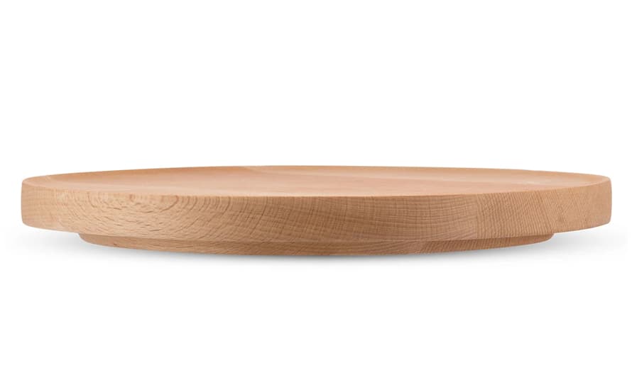 alessi tonale beech-wood plate