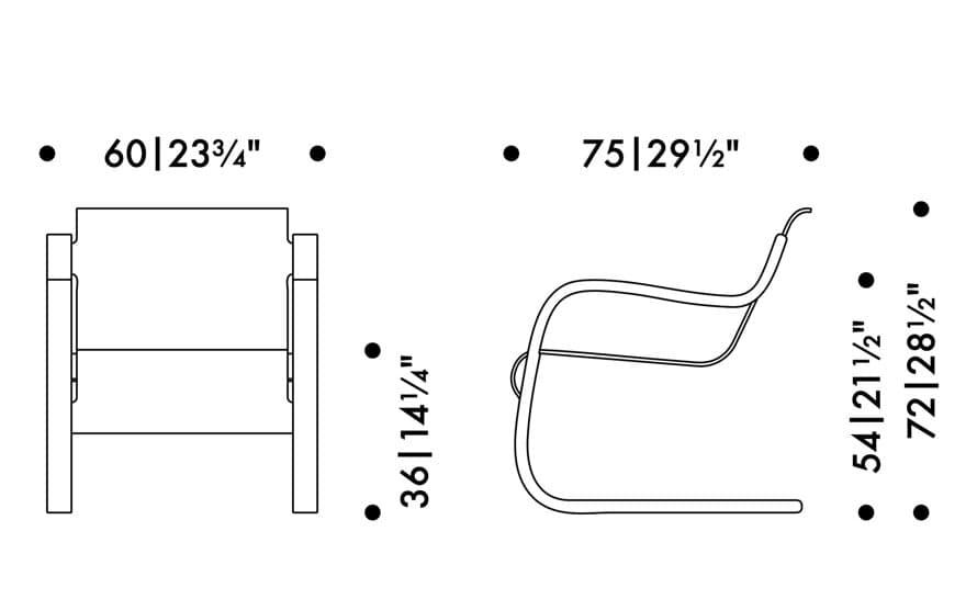 alvar aalto armchair 42