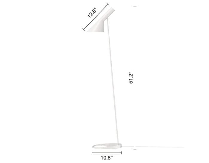 arne jacobsen floor lamp
