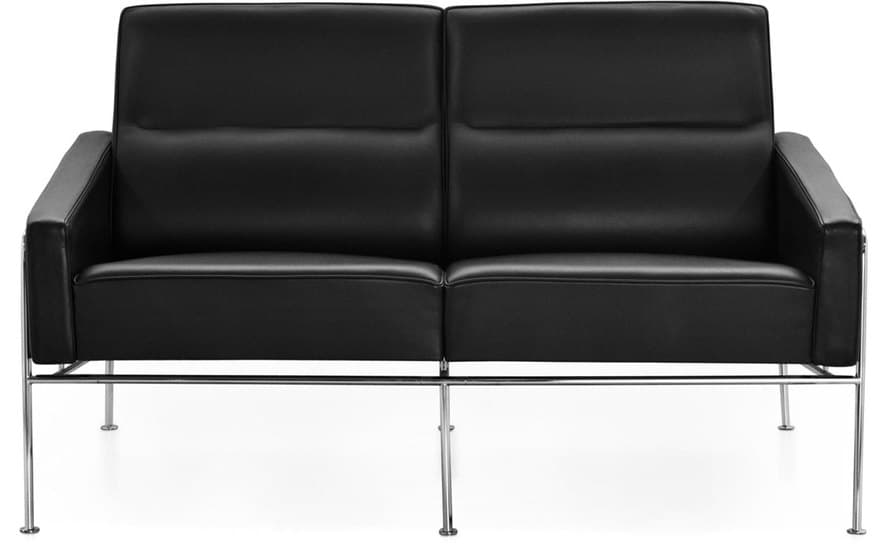 arne jacobsen series 3300 2 seat sofa