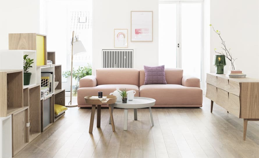 around coffee table