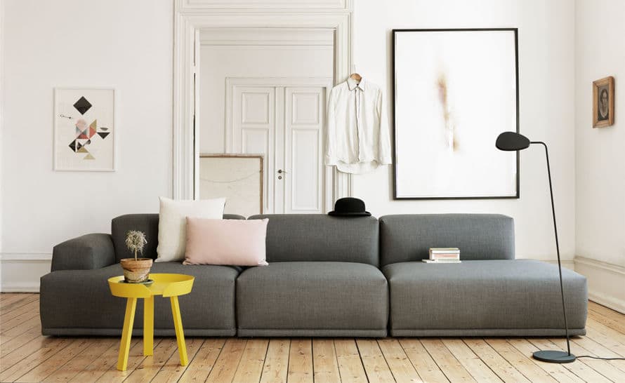 around coffee table