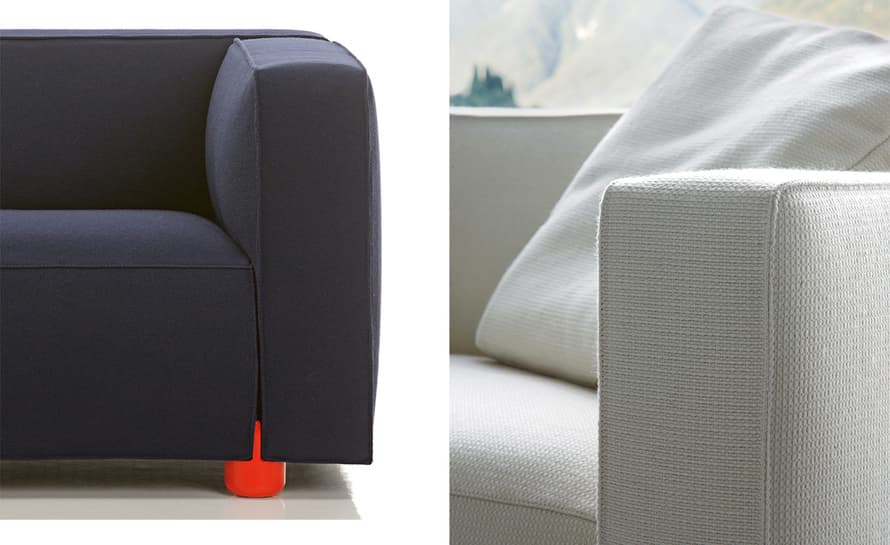 barber osgerby four-seat sofa
