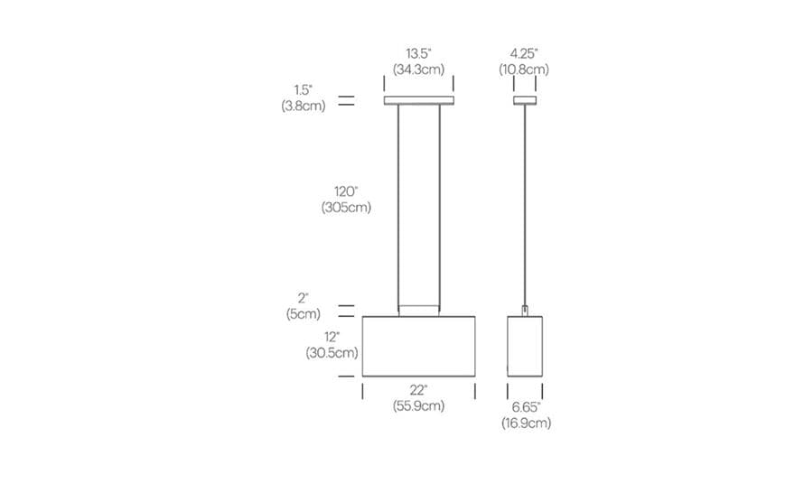 belmont suspension lamp