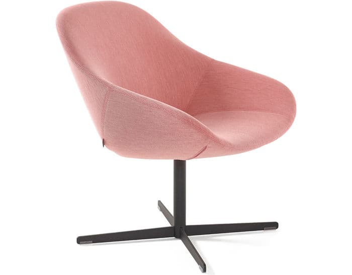 beso lounge chair with swivel base