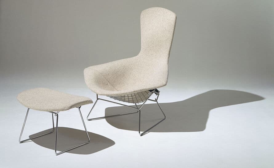 bird chair with no ottoman