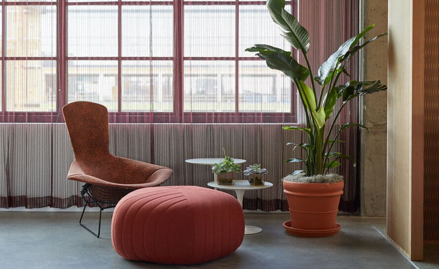bird chair with no ottoman