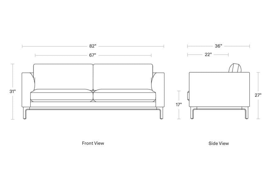 Guide 82" Sofa