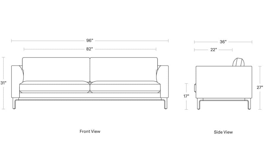 Guide 96" Sofa