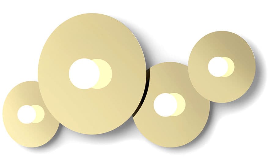 bola disc flush grouping light