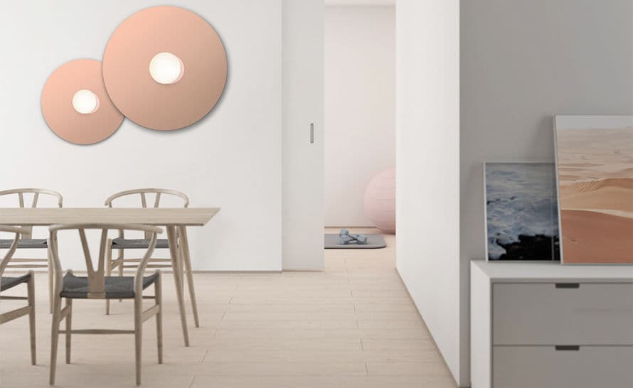 bola disc flush grouping light