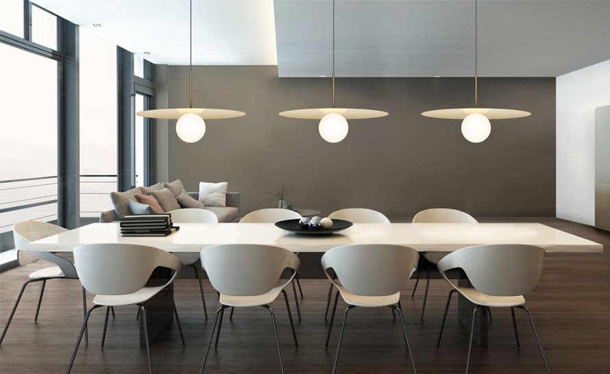 bola disc suspension lamp