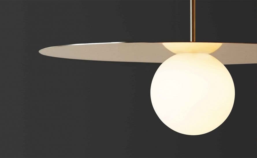 bola disc suspension lamp