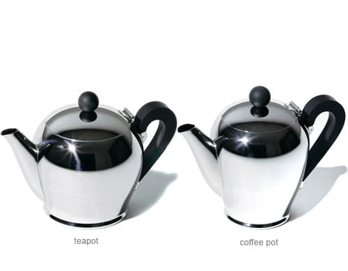bomb&eacute; coffee pot