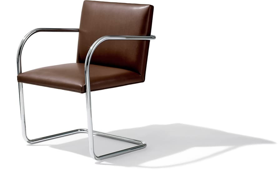 brno chair with tubular steel frame