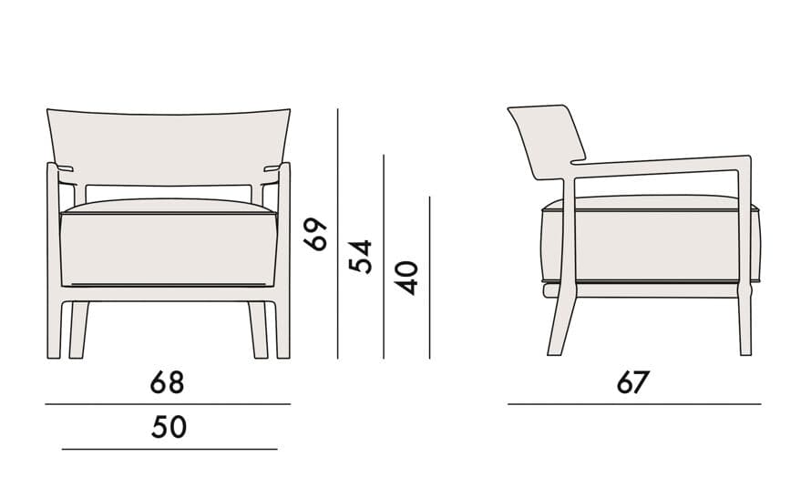 cara armchair