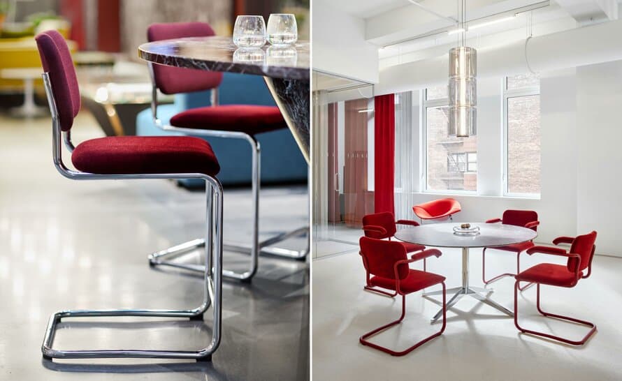 cesca chair upholstered