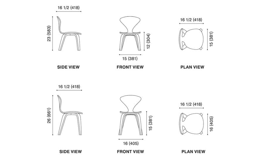 cherner children chair