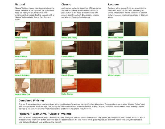 cherner task chair with arms