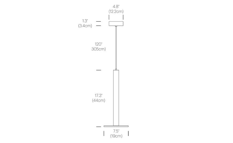 cielo xl suspension lamp
