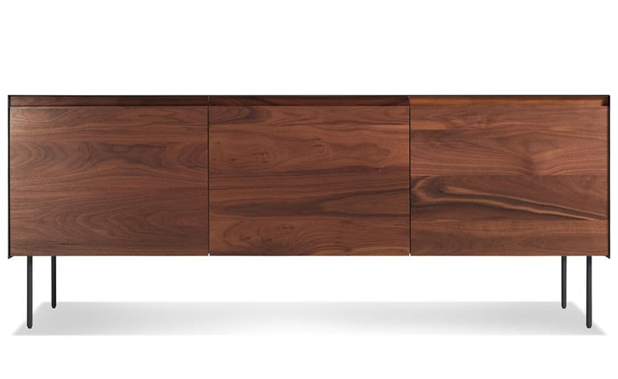 clad 3 door credenza