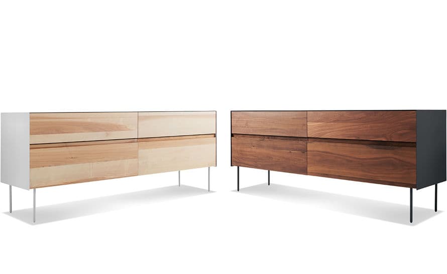 clad 4 drawer dresser