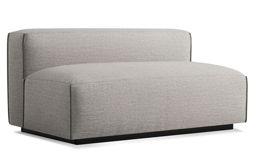cleon armless sofa