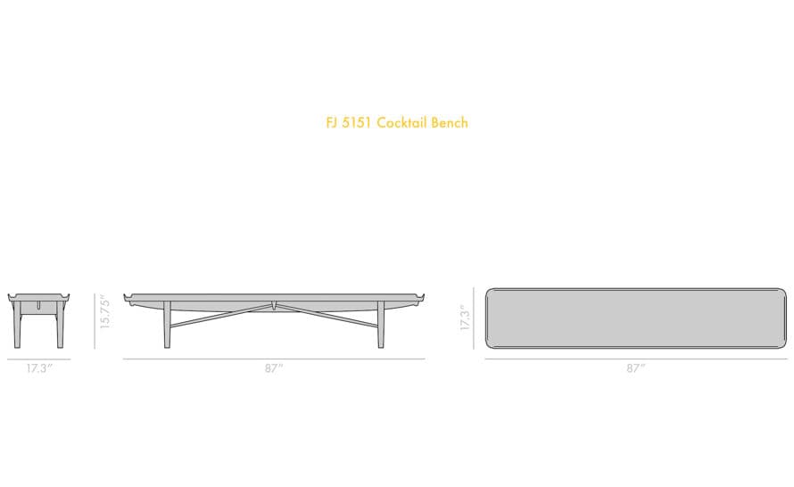 Cocktail Bench
