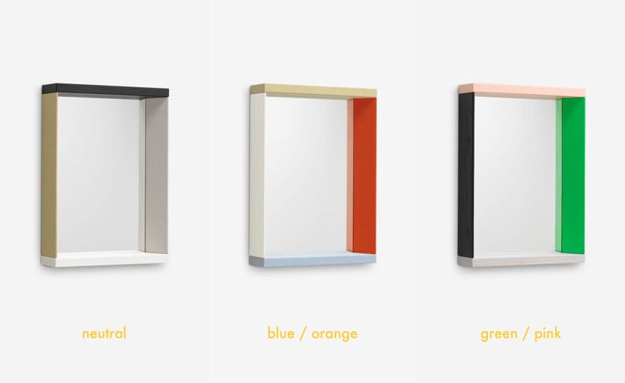 color frame mirror