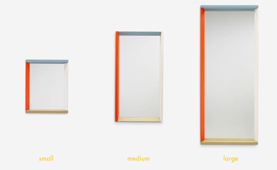 color frame mirror
