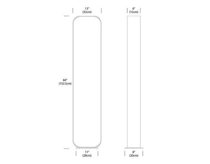 contour led floor lamp