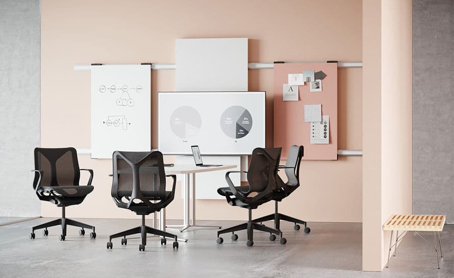 cosm low back task chair