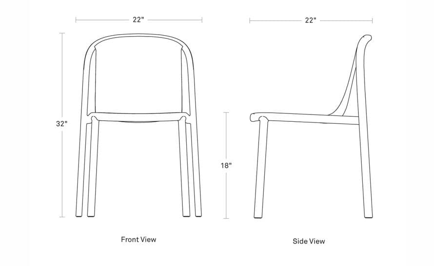 decade stacking chair