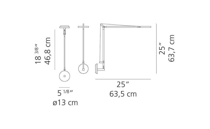 demetra wall light