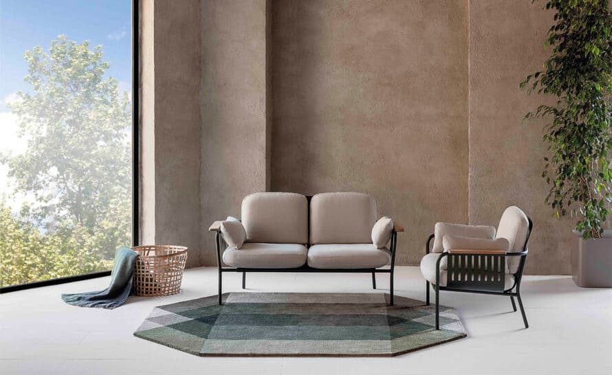 diamond rug hand tufted