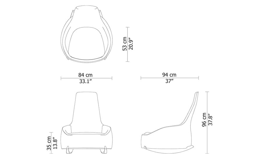dim sum rocking chair