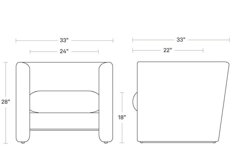 double down lounge chair
