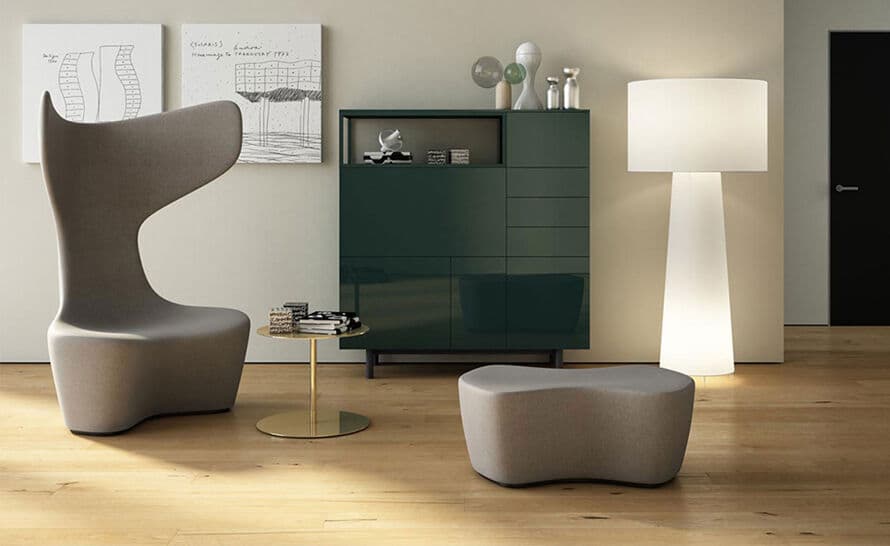 Drum Pouf