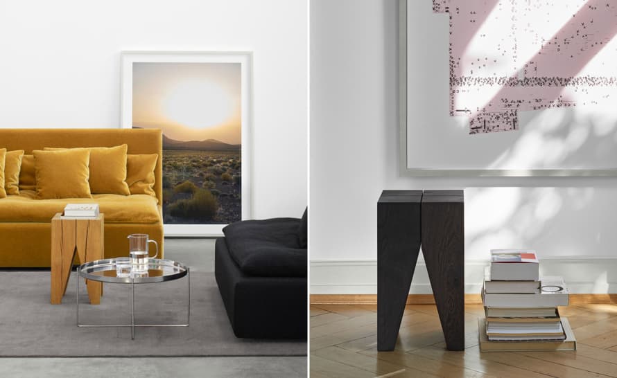 e15 backenzahn stool or side table