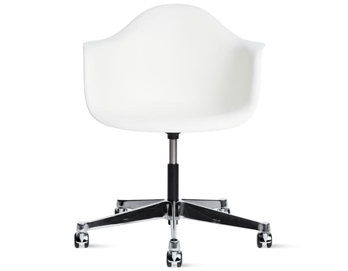 eames armchair with task base