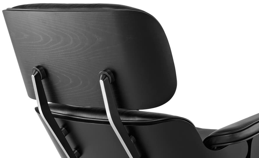 ebony eames® lounge chair & ottoman