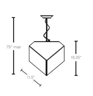 edge 30 suspension lamp