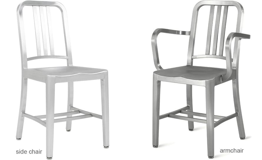 emeco navy armchair