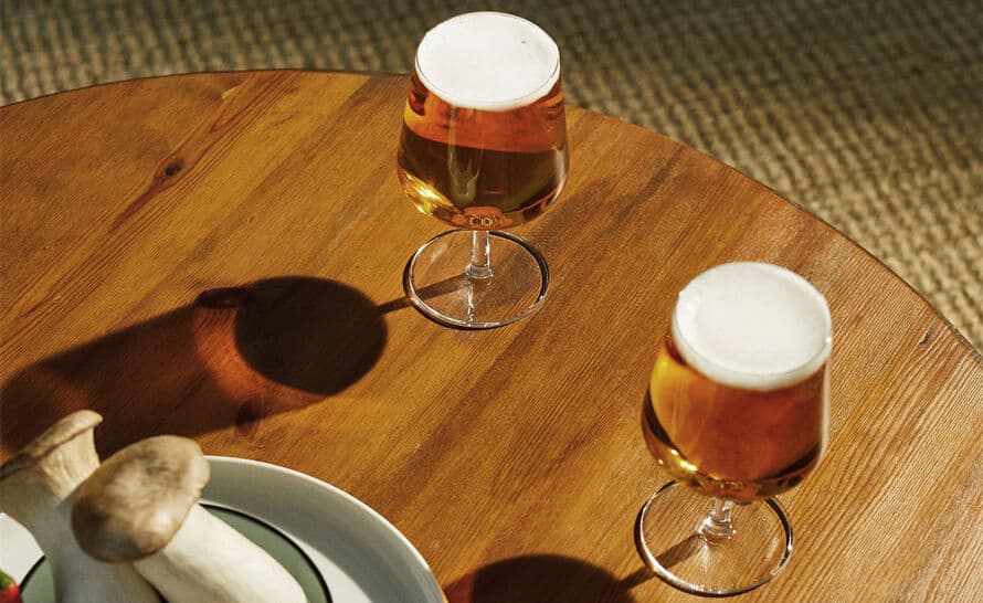 essence beer glass 2 pack