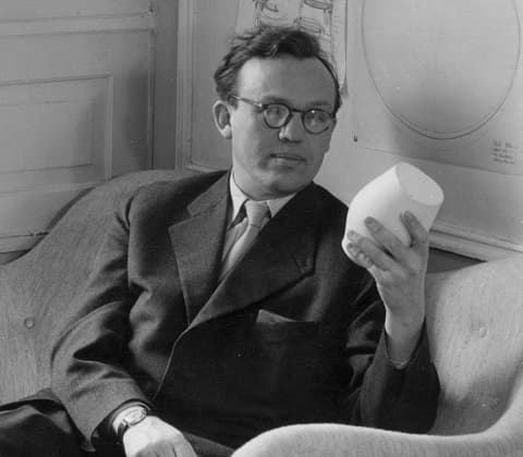 A portrait of Finn Juhl